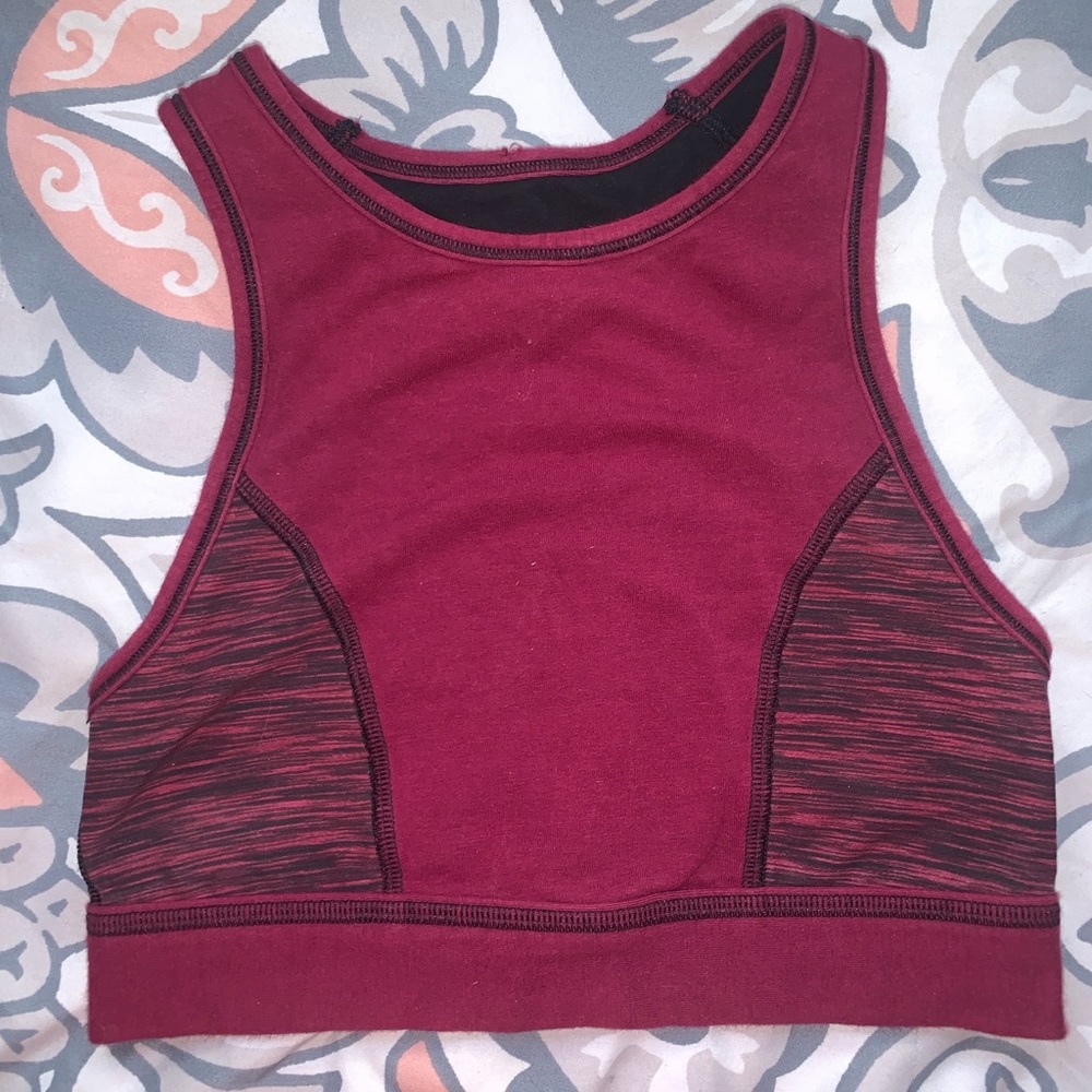 VS PINK reversible high-neck sports bra/bralette